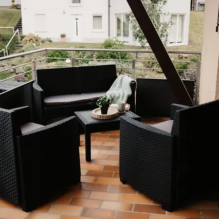 Mama-apartments - Haus Martina Im Herzen Der Rhoen - 3 Einzelbuchbare Moderne Fuer 2-8 Personen, Terrasse, Balkon, Garten, Und E-bike Keller, Lounge, Freies Wlan, Familienfreundlich Apartment