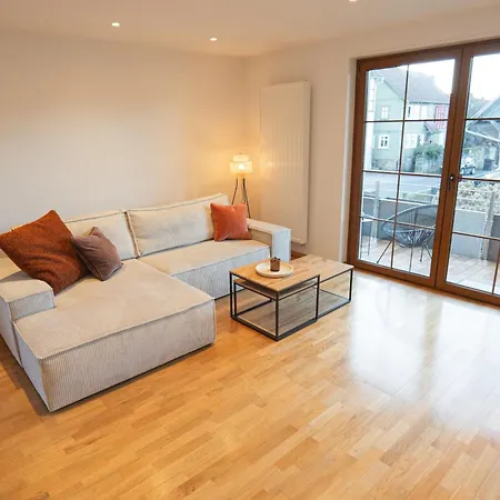 Appartement Mama-apartments - Haus Martina Im Herzen Der Rhoen - 3 Einzelbuchbare Moderne Fuer 2-8 Personen, Terrasse, Balkon, Garten, Und E-bike Keller, Lounge, Freies Wlan, Familienfreundlich *